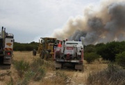 Scrub fire, Big Swamp, Pt Lincoln